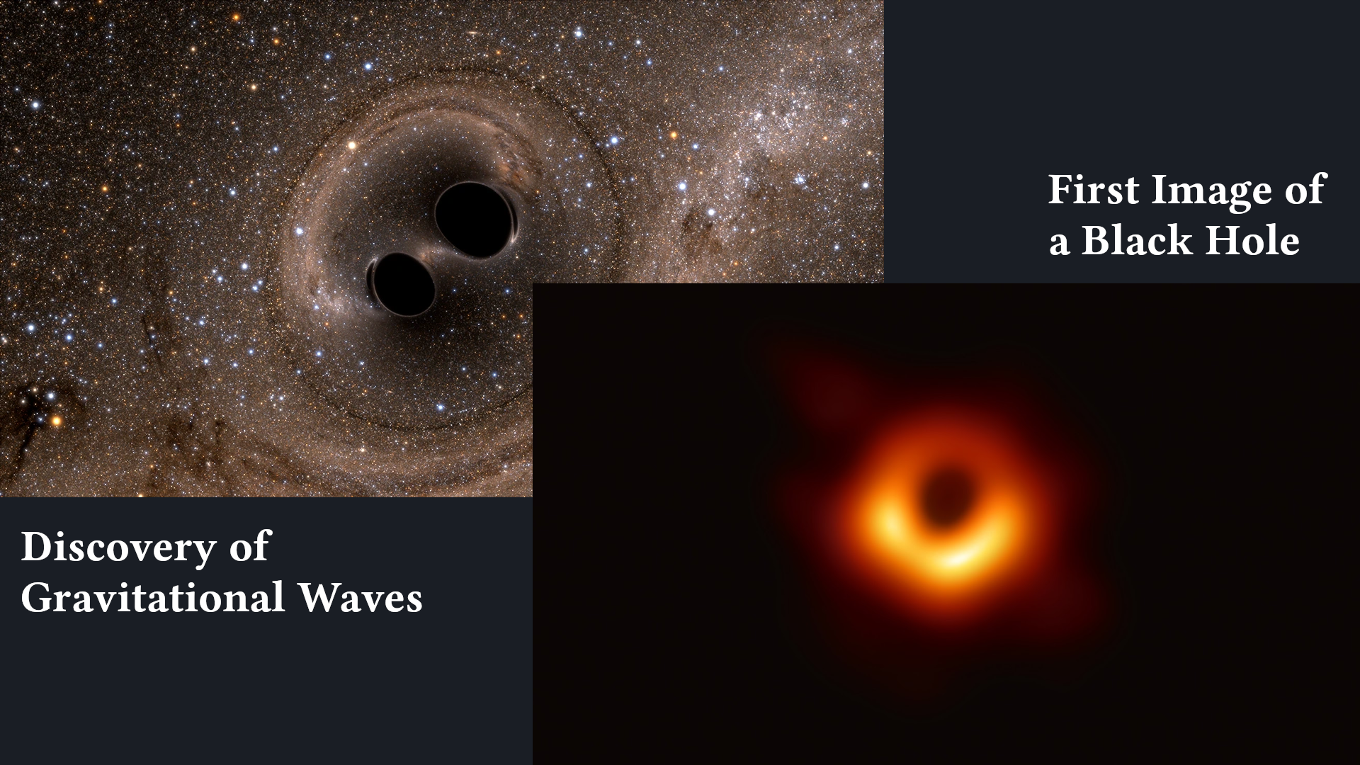 black hole and gravitational wave